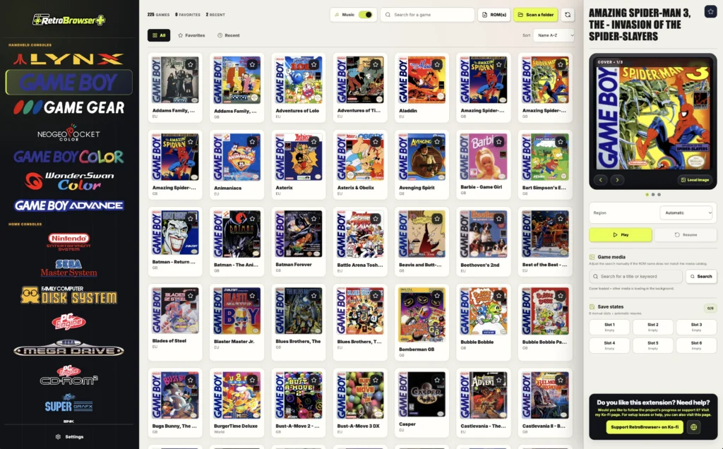 RetroBrowser+